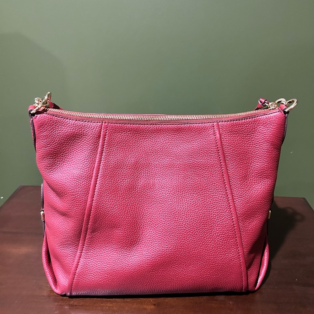 Michael Kors Sia Large Leather Shoulder Bag - Picture 2 of 6